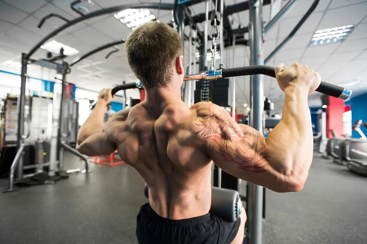 tirage poulie haute musculation dos