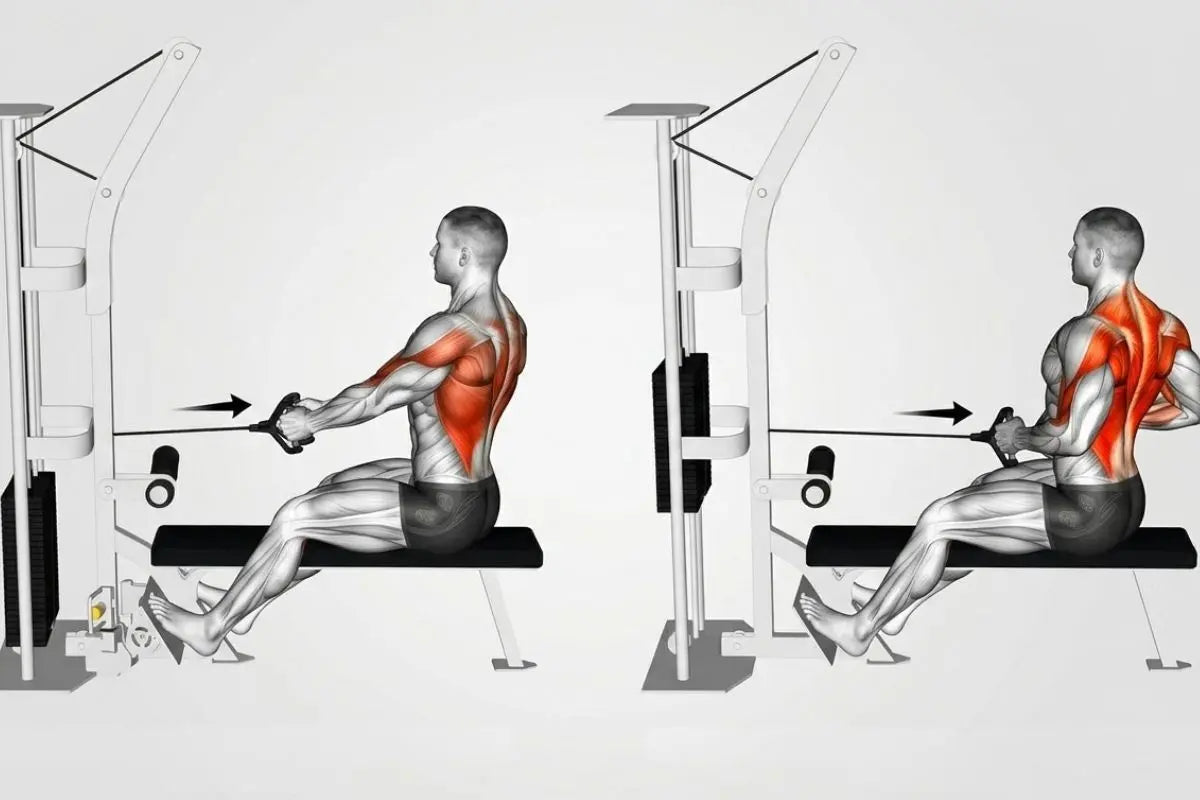 Comment bien réaliser l'exercice du rowing assis à la poulie ?